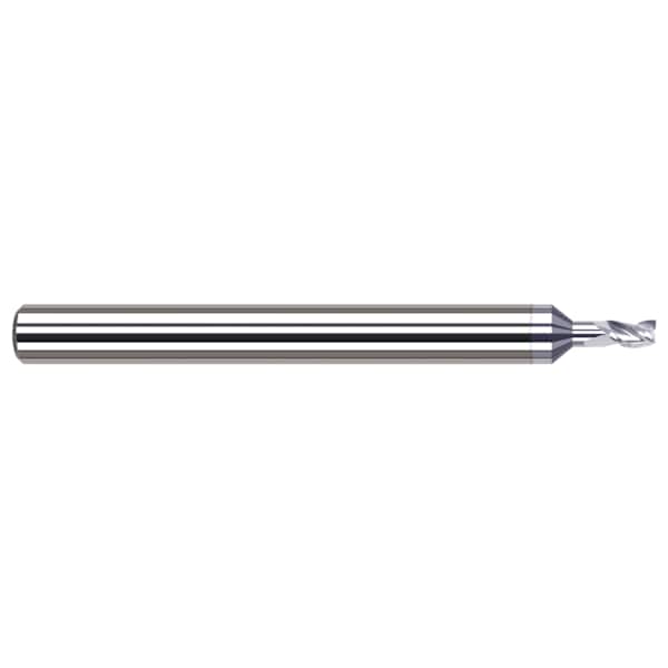 End Mill for Aluminum Alloys - Square, 0.0930" (3/32), Number of Flutes: 3